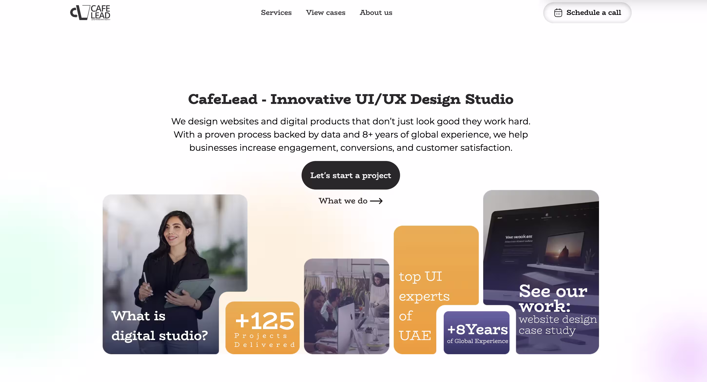 CafeLead Digital Studio Platform